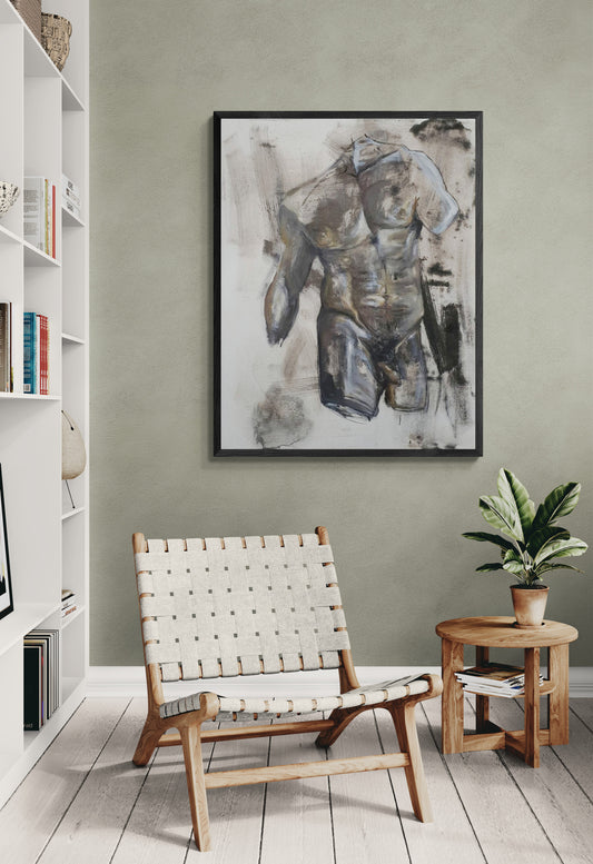 Boceto de estudio masculino